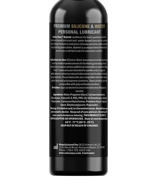 Swiss Navy Premium Hybrid Lubricant - 2 oz Bottle | Shop Lowest Prices at Funlove.com
