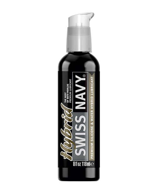 Swiss Navy Premium Hybrid Lubricant - 8 oz Bottle | Shop Lowest Prices at Funlove.com