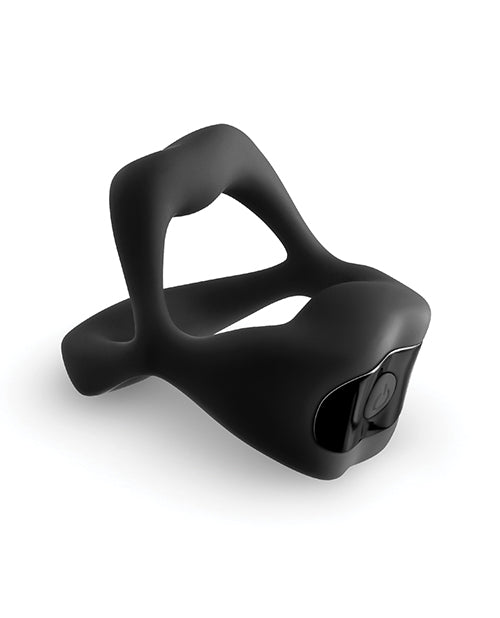 Techno Strobe App Controlled Vibrating Cock Ring - Black | Shop Lowest Prices at Funlove.com