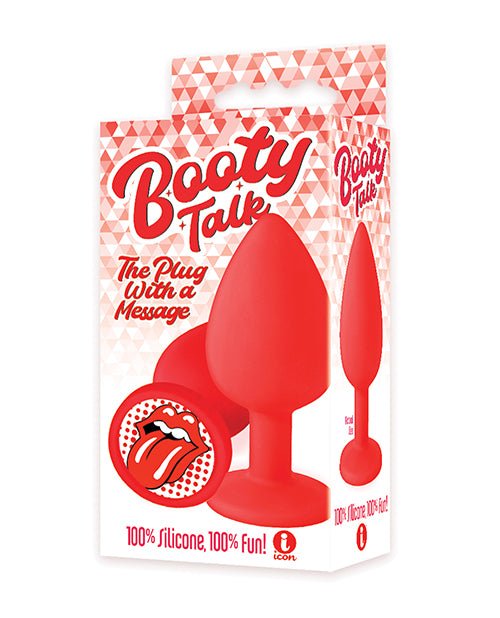 The 9's Booty Calls Tongue Plug - Red | Shop Lowest Prices at Funlove.com