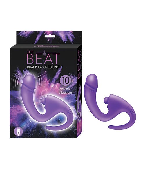 The Beat Dual Pleasure G - Spot Vibrator - Purple | Shop Lowest Prices at Funlove.com