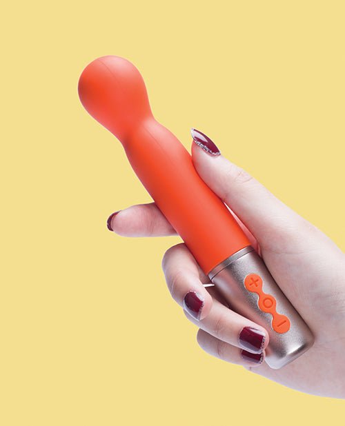 The Naughty Collection Interchangeable Heads Vibrator - Coral Bundle | Shop Lowest Prices at Funlove.com