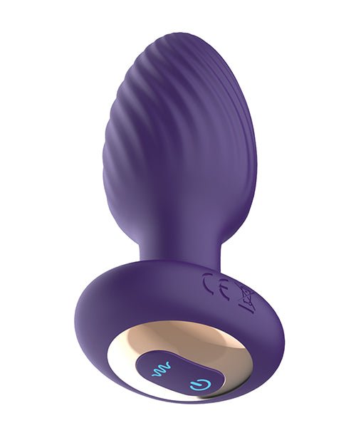 The Royale Rotating Anal Plug - Purple | Shop Lowest Prices at Funlove.com