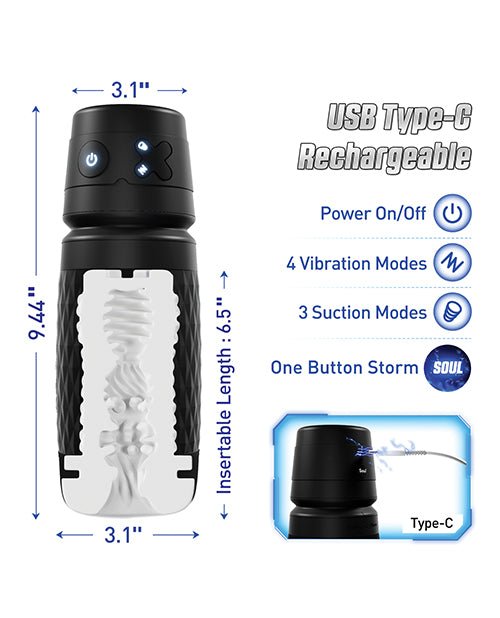 The Warrior Sucking & Vibrating Masturbator | Shop Lowest Prices at Funlove.com