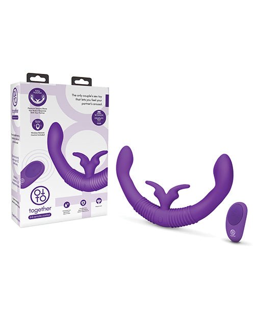 Together Female Intimacy Vibe w/Remote - Purple | Shop Lowest Prices at Funlove.com
