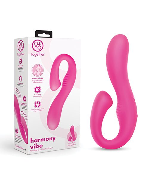 Together Harmony Vibe Versatile Dual - Stim Vibrator | Shop Lowest Prices at Funlove.com