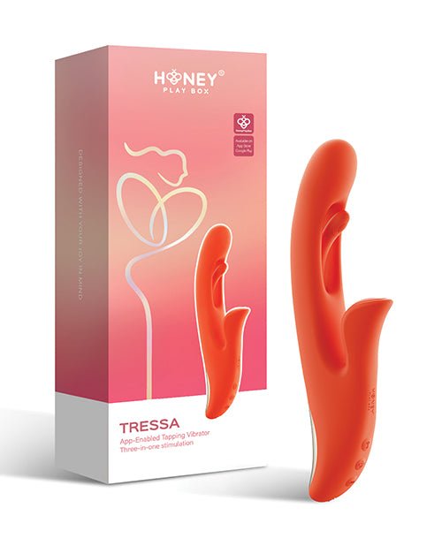 Tressa App - Enabled Tapping Vibrator G - Spot and Clitoris Stimulation | Shop Lowest Prices at Funlove.com
