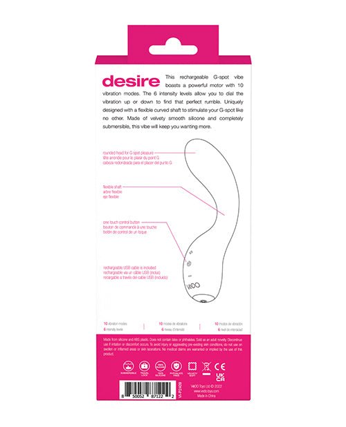 VeDo Desire Rechargeable G - Spot Vibe - Pink | Shop Lowest Prices at Funlove.com
