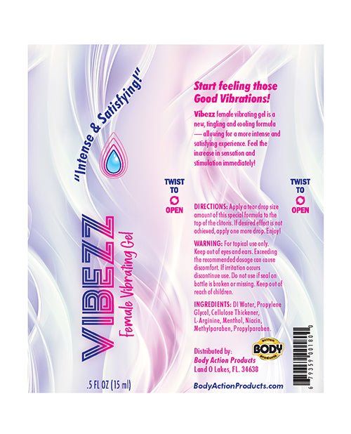VIBEZZ Stimulating Gel - .5 oz Bottle | Shop Lowest Prices at Funlove.com