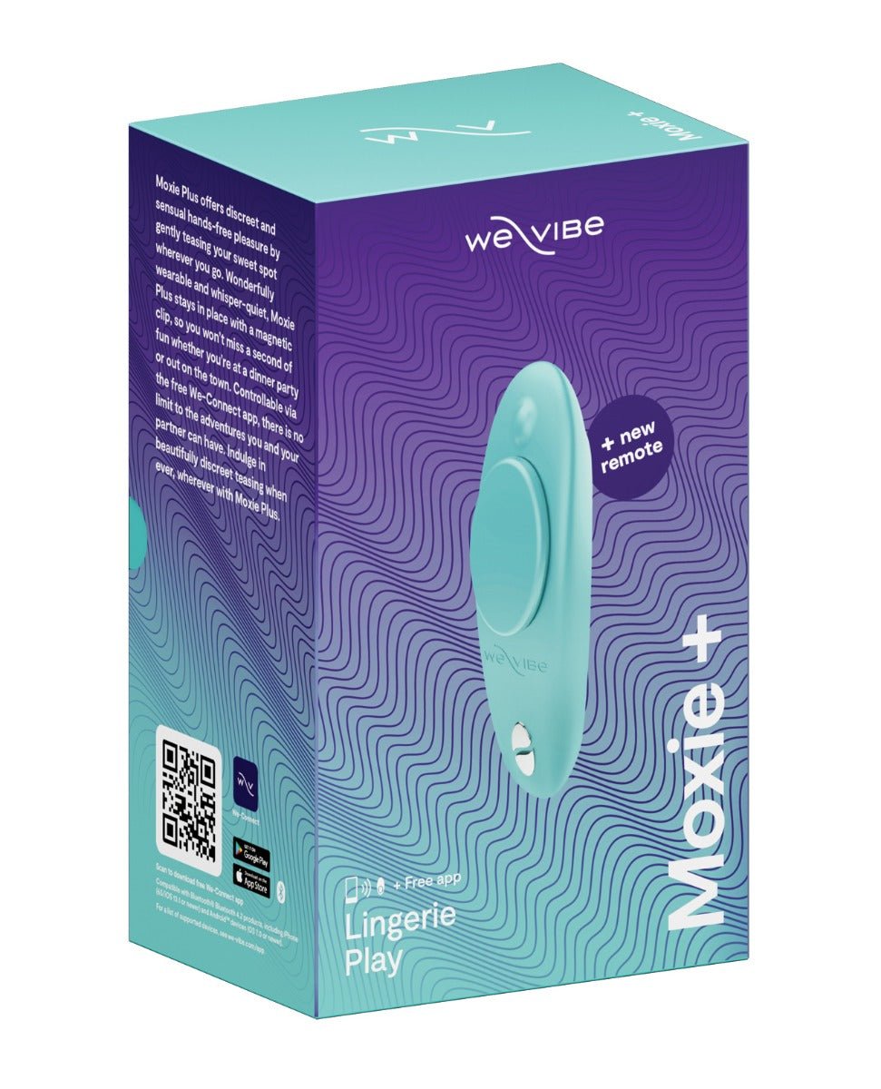 We - Vibe Moxie+ Panty Vibe - Aqua | Shop Lowest Prices at Funlove.com