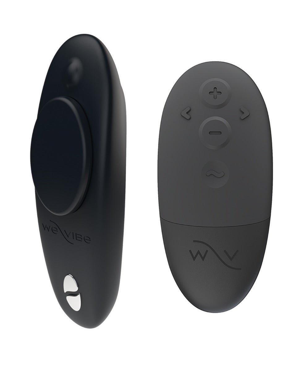 We - Vibe Moxie+ Panty Vibe - Satin Black | Shop Lowest Prices at Funlove.com