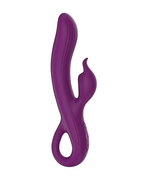 Wild Pop Vibe Lola Rabbit Dual Vibrator - Purple | Shop Lowest Prices at Funlove.com