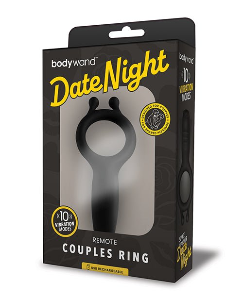 Xgen Bodywand Date Night Remote Couples Ring - Black | Shop Lowest Prices at Funlove.com