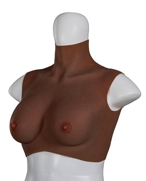 XX - DREAMTOYS Ultra Realistic B Cup Breast Form Small - Black | Shop Lowest Prices at Funlove.com