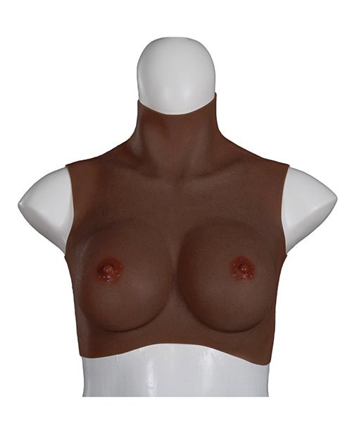 XX - DREAMTOYS Ultra Realistic D Cup Breast Form Medium - Black | Shop Lowest Prices at Funlove.com