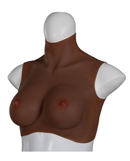 XX - DREAMTOYS Ultra Realistic D Cup Breast Form Medium - Black | Shop Lowest Prices at Funlove.com