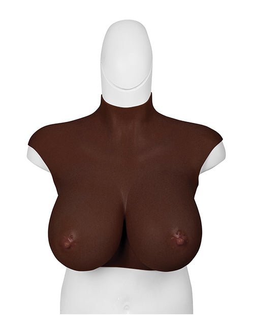 XX - DREAMTOYS Ultra Realistic H Cup Breast Form Extra Large - Black | Shop Lowest Prices at Funlove.com