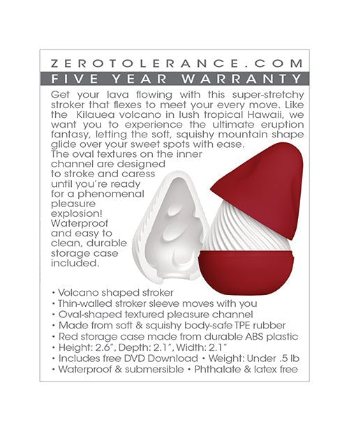 Zero Tolerance Kilauea Stroker - White | Shop Lowest Prices at Funlove.com
