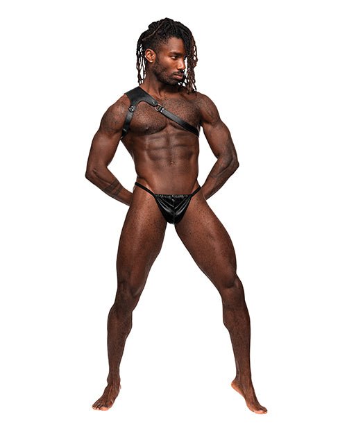 Zodiac Pu Leather Shoulder Harness Black O/s | Shop Lowest Prices at Funlove.com