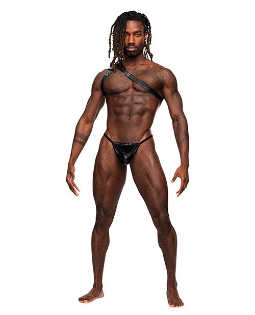 Zodiac Pu Leather Shoulder Harness Black O/s | Shop Lowest Prices at Funlove.com