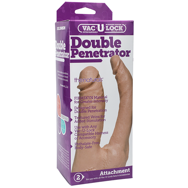 Vac-u-lock Double Penetrator