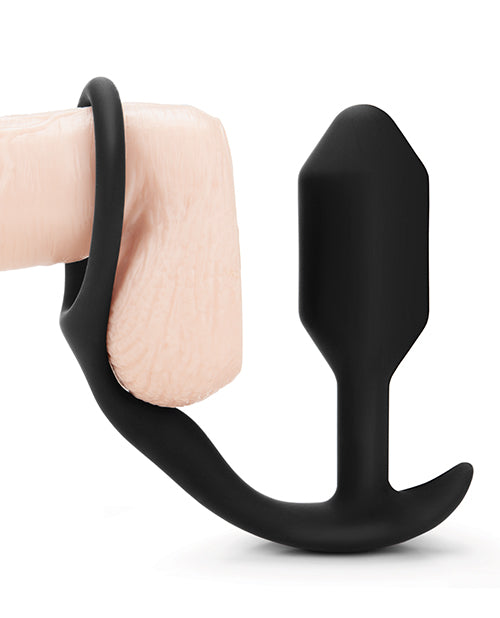 Snug & Tug is a weighted butt anal plug for a sense of fullness