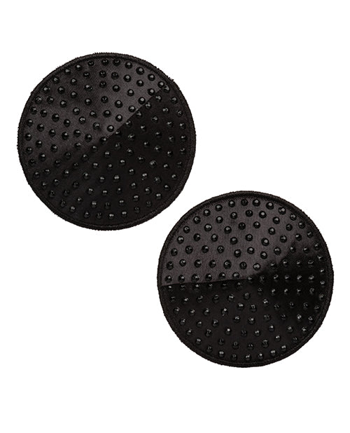 Radiance Round Pasties - Black O/s