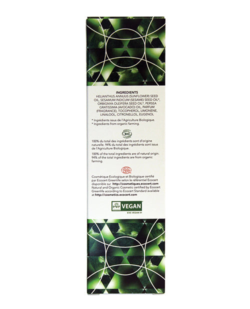 Exsens Organic Body Oil W/stones | Adventurine Avocado