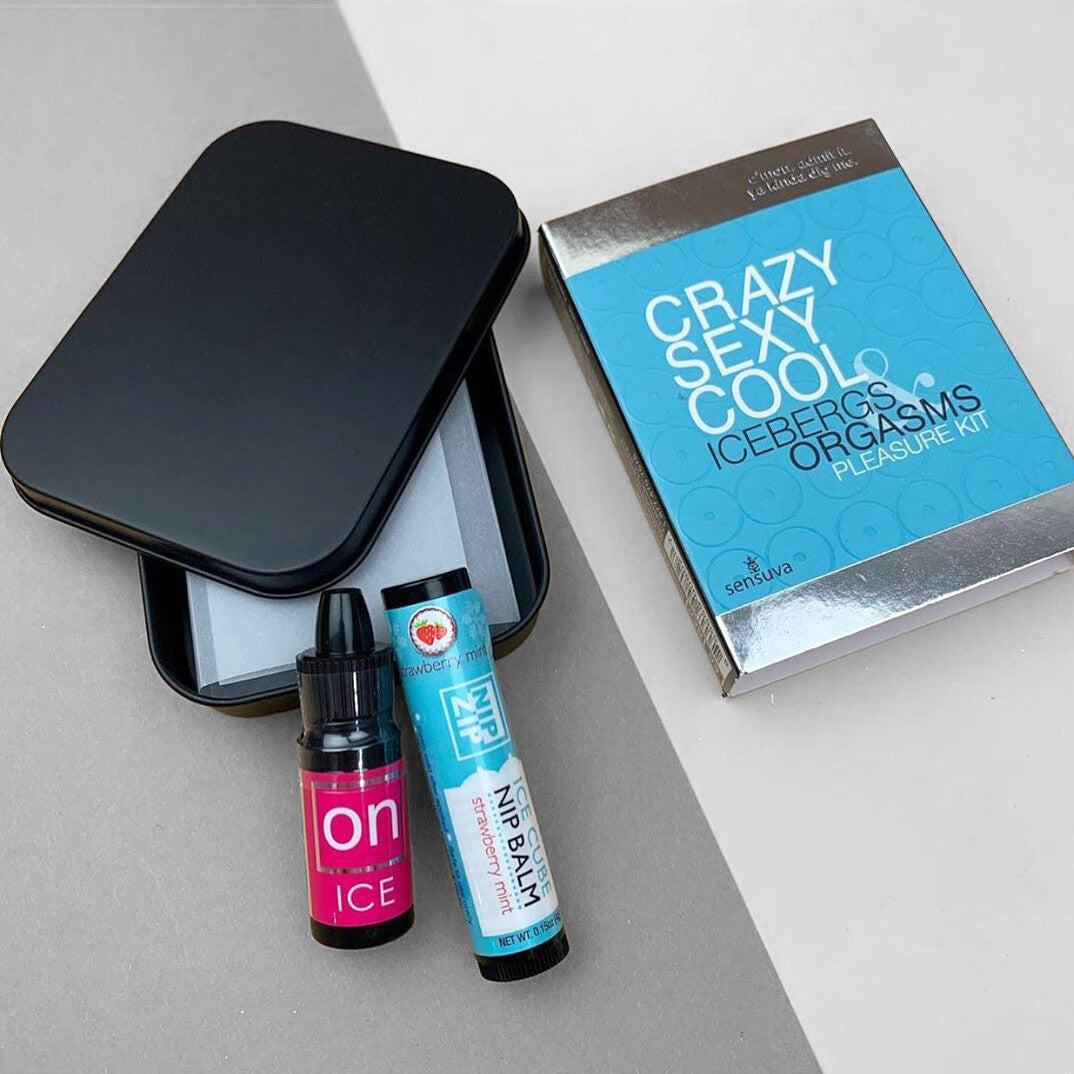 Sensuva Crazy Sexy Cool Icebergs & Orgasms Pleasure Kit