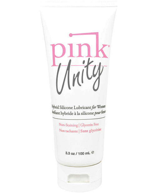 Pink Unity Hybrid Silicone Based Lubricant 3.3 oz.