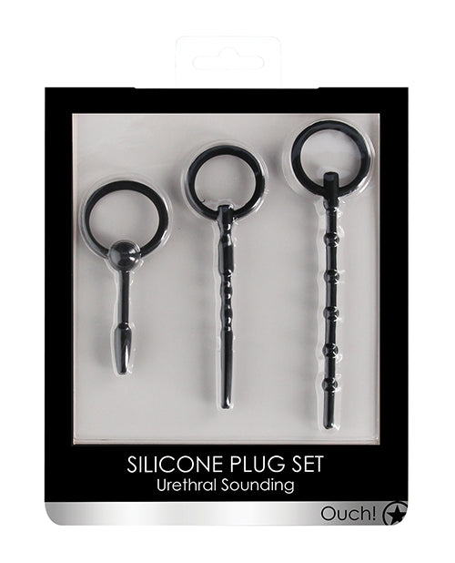 Shots Ouch Urethral Sounding Plug Set