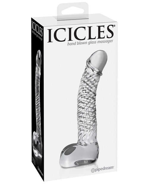 Icicles Hand Blown Glass - Clear