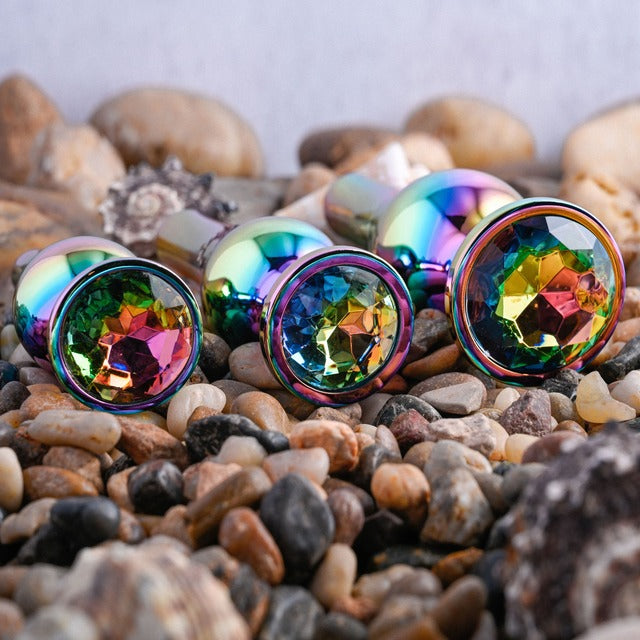 Evolved Rainbow Metal Plug Set
