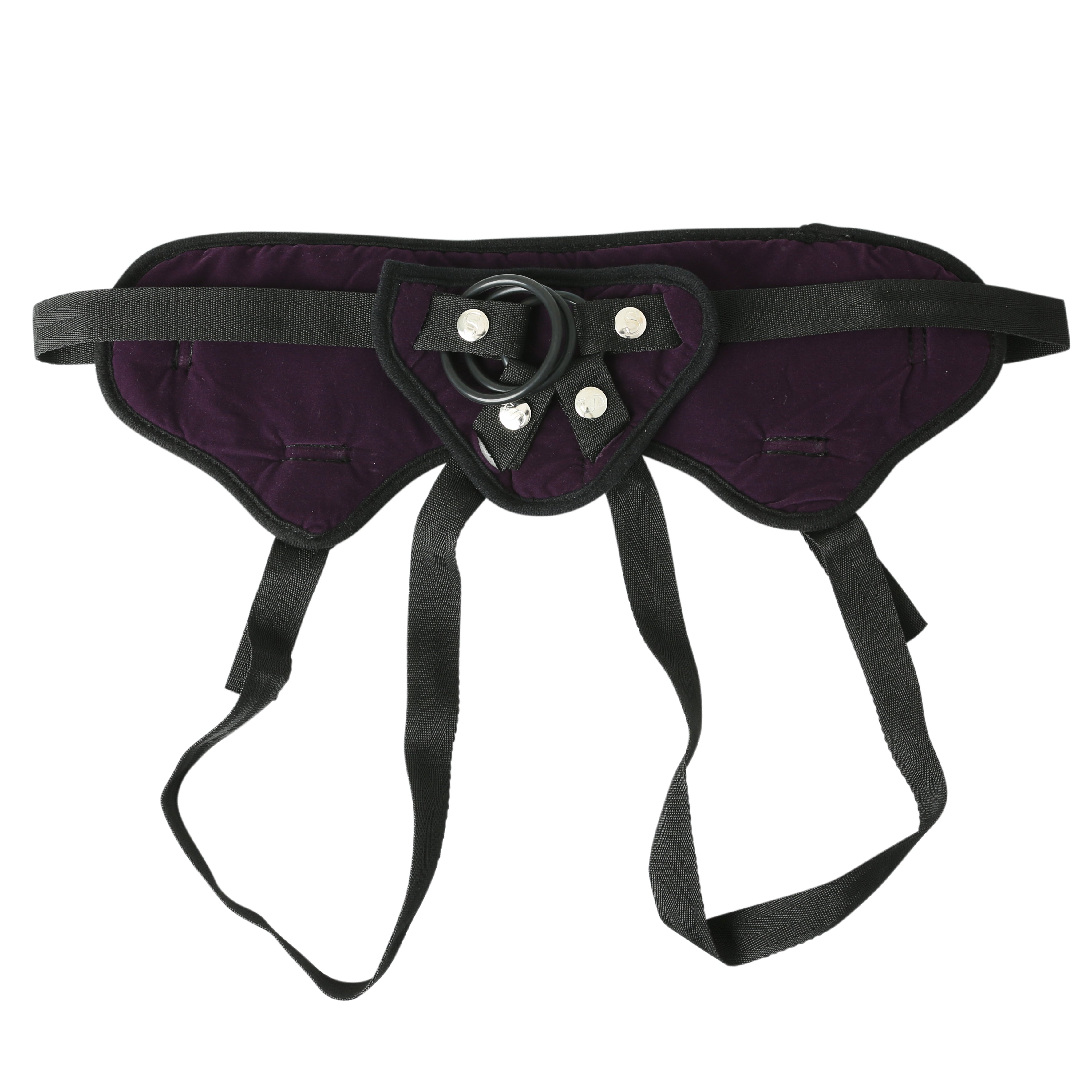 Sportsheets Lush Strap On Harness - Purple