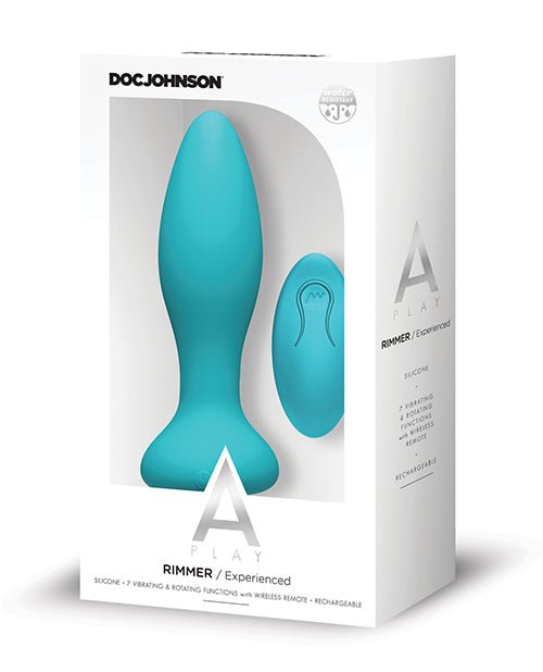 A Play Rimmer Experienced Rechargeable Silicone Anal Plug W/remote | Shop Lowest Prices at Funlove.com