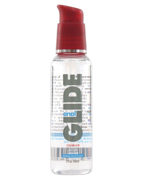 Anal Glide Silicone Lubricant - 2 Oz Pump Bottle | Shop Lowest Prices at Funlove.com