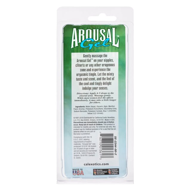 Arousal Gel - .25 Oz Mint | Shop Lowest Prices at Funlove.com