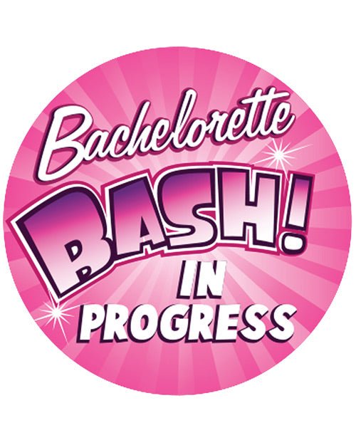 Bachelorette 3" Button - Bachelorette Bash In Progress | Shop Lowest Prices at Funlove.com