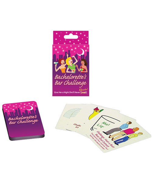 Bachelorette's Bar Challenge Card Game | Shop Lowest Prices at Funlove.com