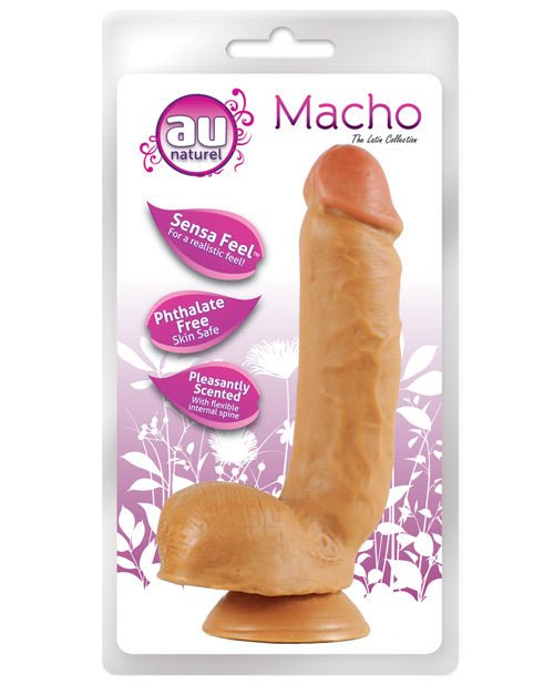 Blush Au Naturel Macho Dong W/suction Cup | Shop Lowest Prices at Funlove.com
