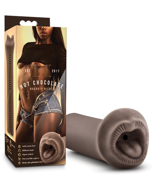 Blush Hot Chocolate Naughty Nicole Stroker - Chocolate | Shop Lowest Prices at Funlove.com