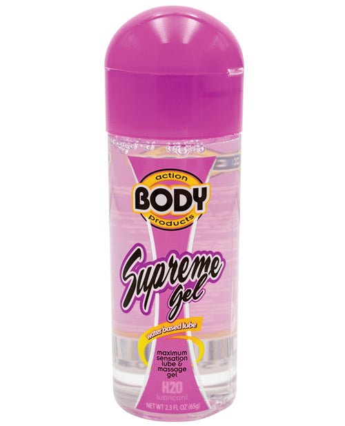 Body Action Supreme Water Based Gel | Shop Lowest Prices at Funlove.com