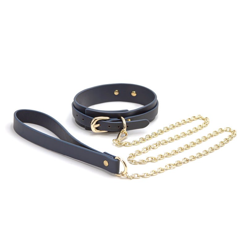 Bondage Couture Collar And Leash | Shop Lowest Prices at Funlove.com
