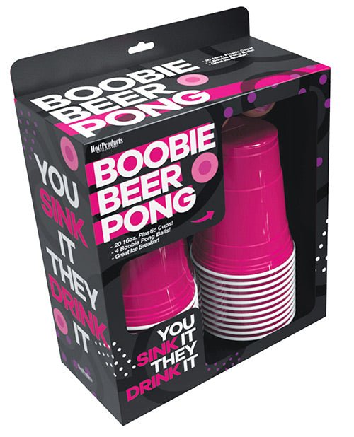 Boobie Beer Pong w/Cups and Boobie Balls | Shop Lowest Prices at Funlove.com
