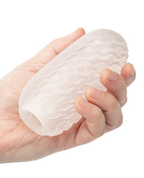 Boundless Reversible Ribbed Stroker - White | Shop Lowest Prices at Funlove.com