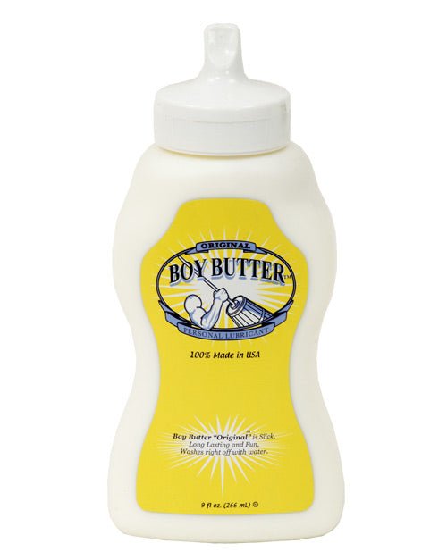 Boy Butter Churn Style - 9 Oz Squeeze Bottle | Shop Lowest Prices at Funlove.com