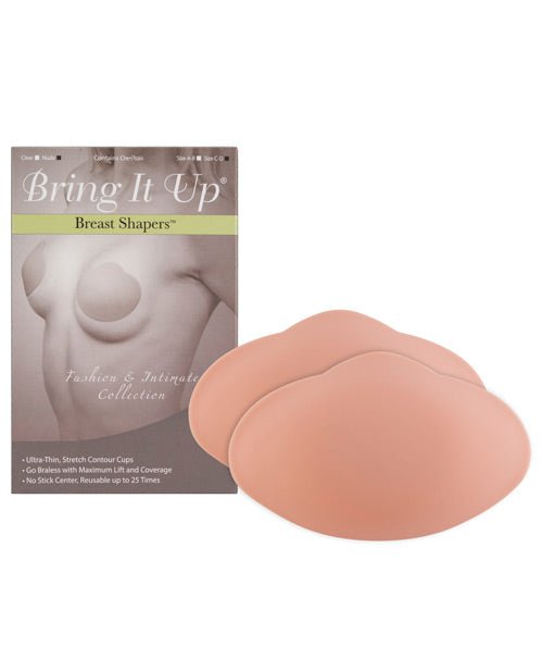 Bring It Up Breast Shapers - Nude C/ Cup | Shop Lowest Prices at Funlove.com