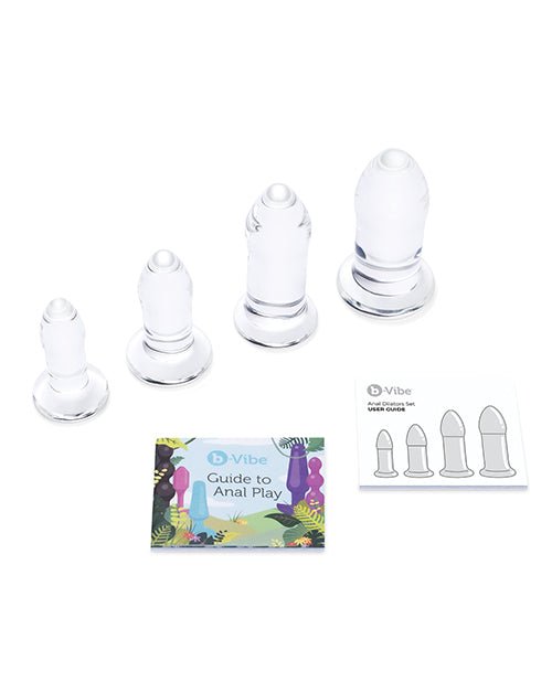 BVibe Glass Anal Dilator Set | Shop Lowest Prices at Funlove.com