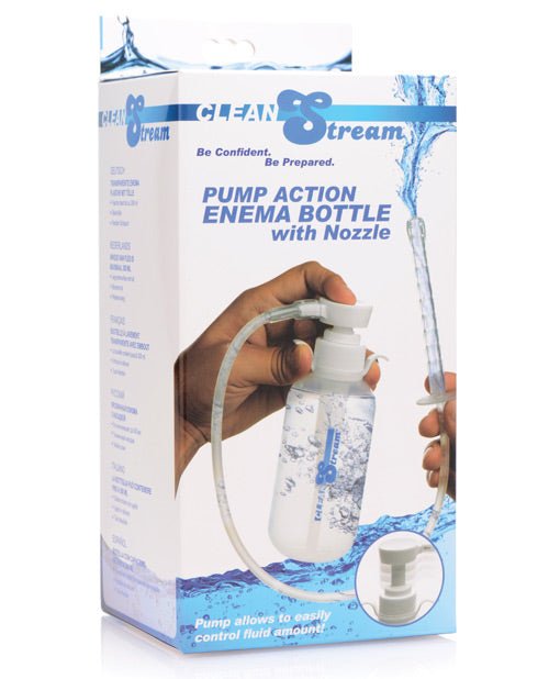 Cleanstream Pump Action Enema Bottle W/nozzle | Shop Lowest Prices at Funlove.com