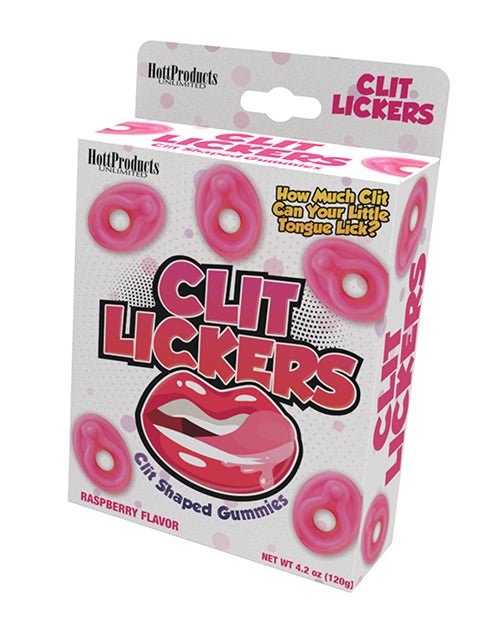 Clit Lickers Clit Shaped Gummies Raspberry | Shop Lowest Prices at Funlove.com